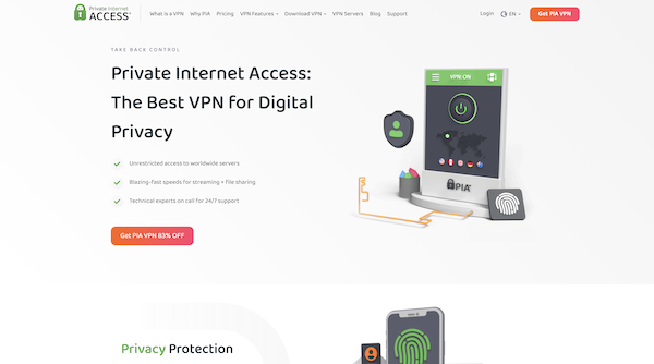 privateinternetaccess to resolve IPTV block issues
