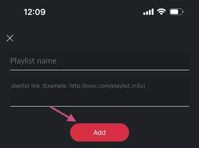 streaming line add