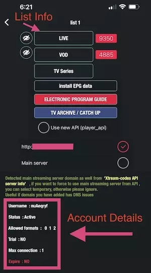 iptv list loaded on gse smart iptv