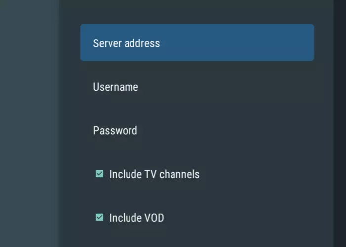 streaming line details input