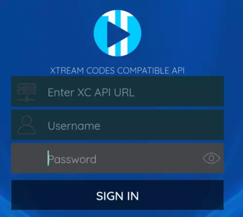 Install XCIPTV player application on android devices