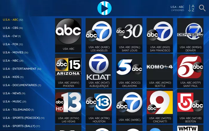 live tv listing