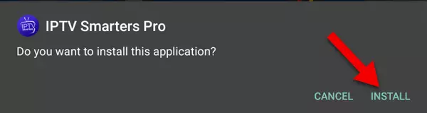 Install IPTV Smarters Pro manually on Android with APK file