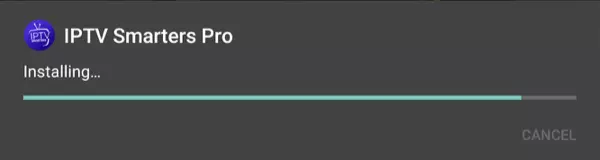 Install IPTV Smarters Pro manually on Android with APK file