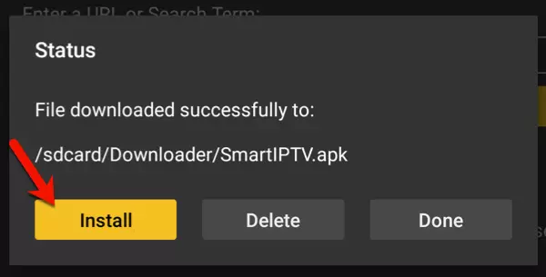 Installing Smart IPTV on Fire Stick